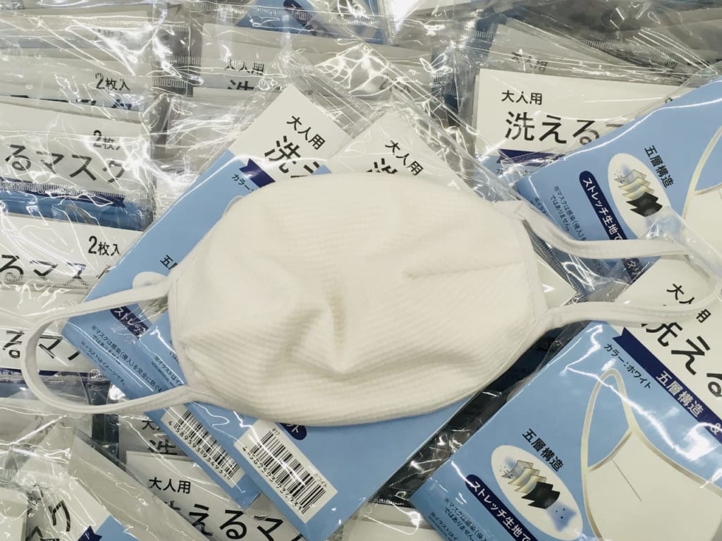 カインズホーム夏用マスク実物