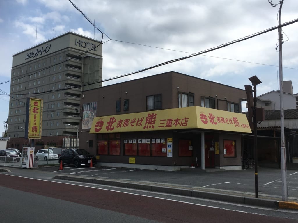 松阪市京町の道路