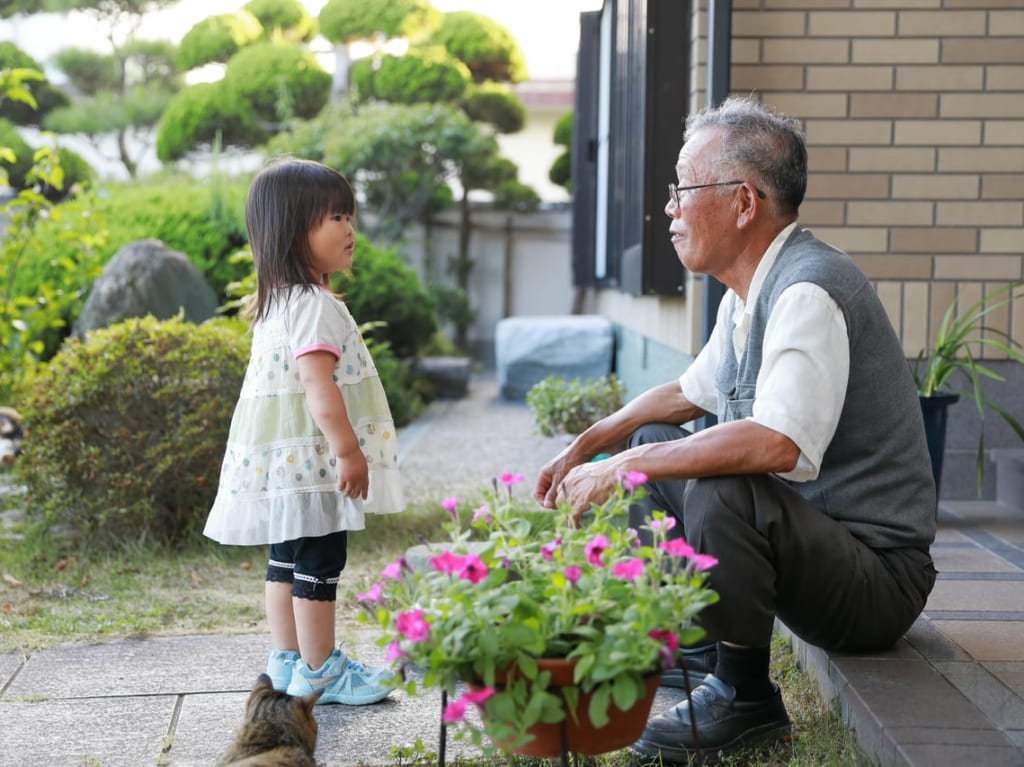 おじいちゃんと孫AC