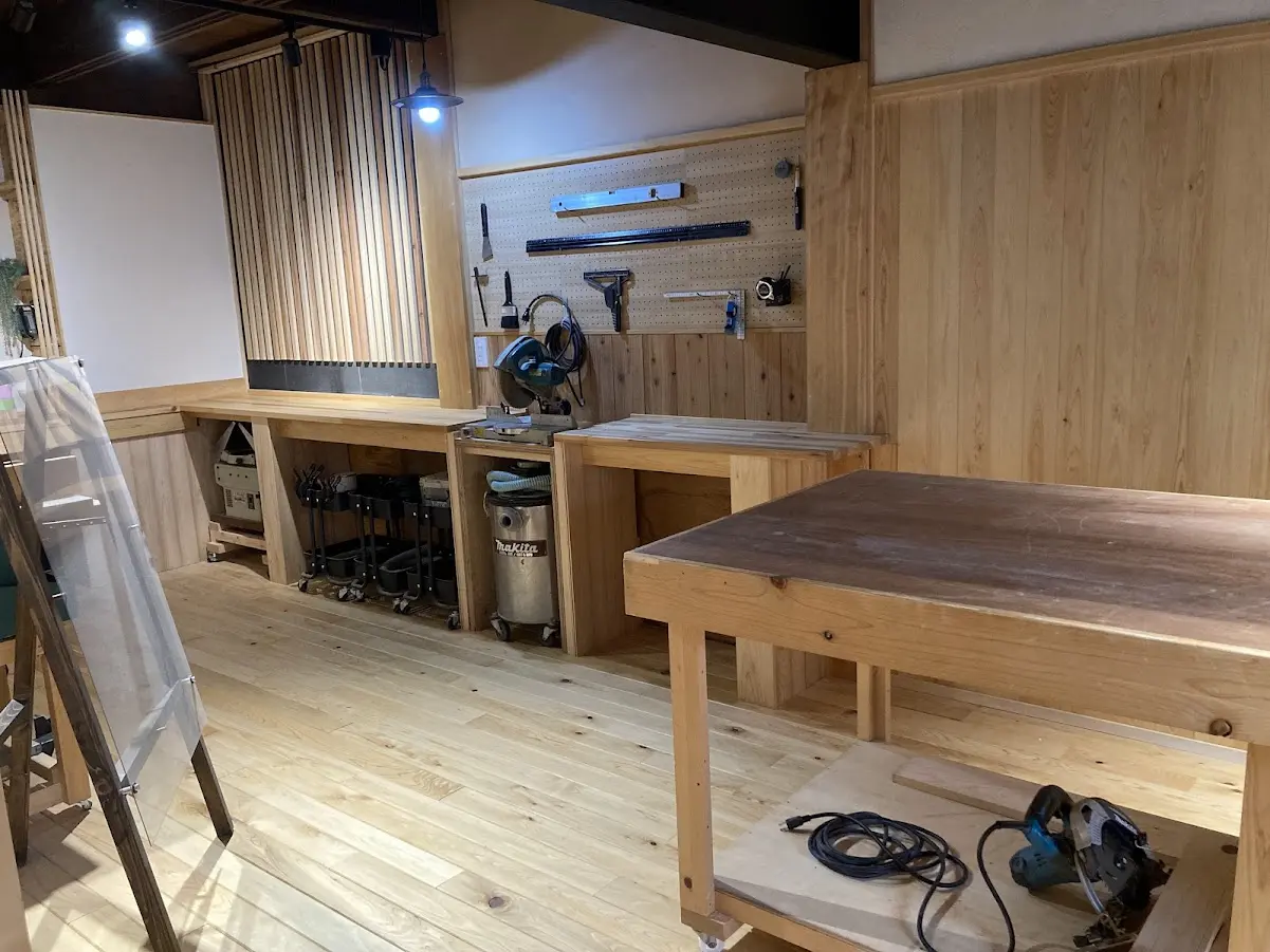 kodamaの作業台広角