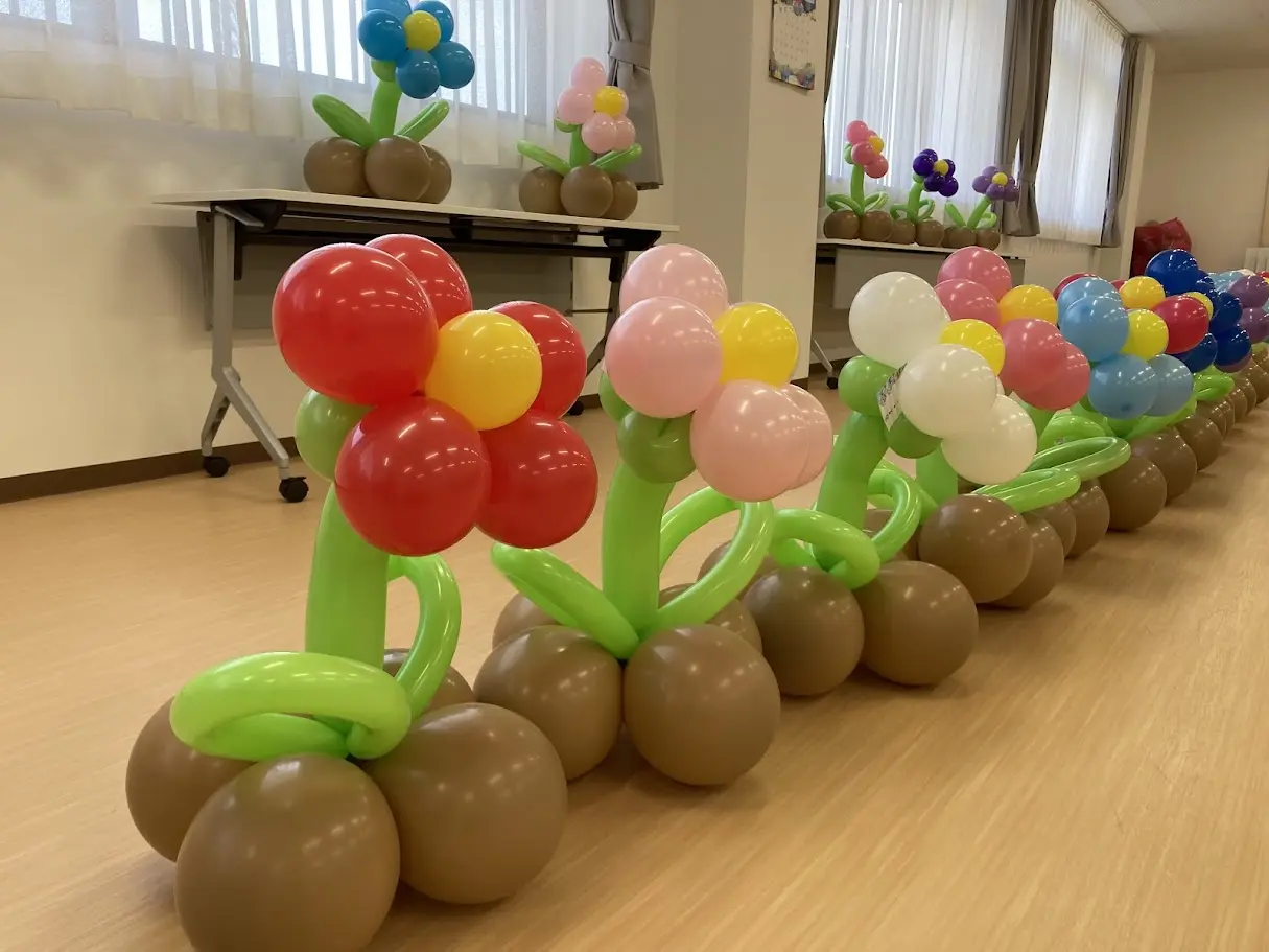 おんがく座ワークショップ夏、お花