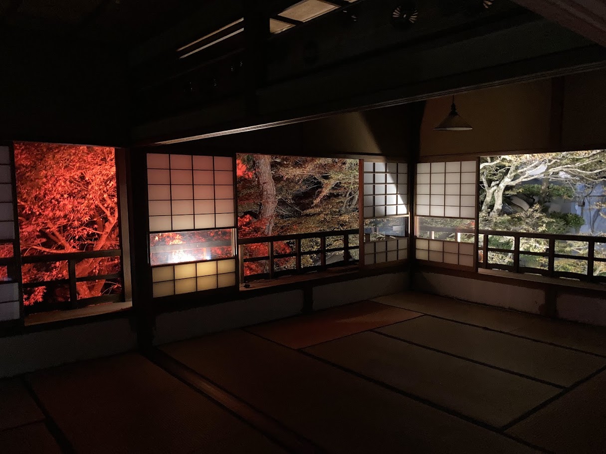 長谷川家紅葉2025ニカイ