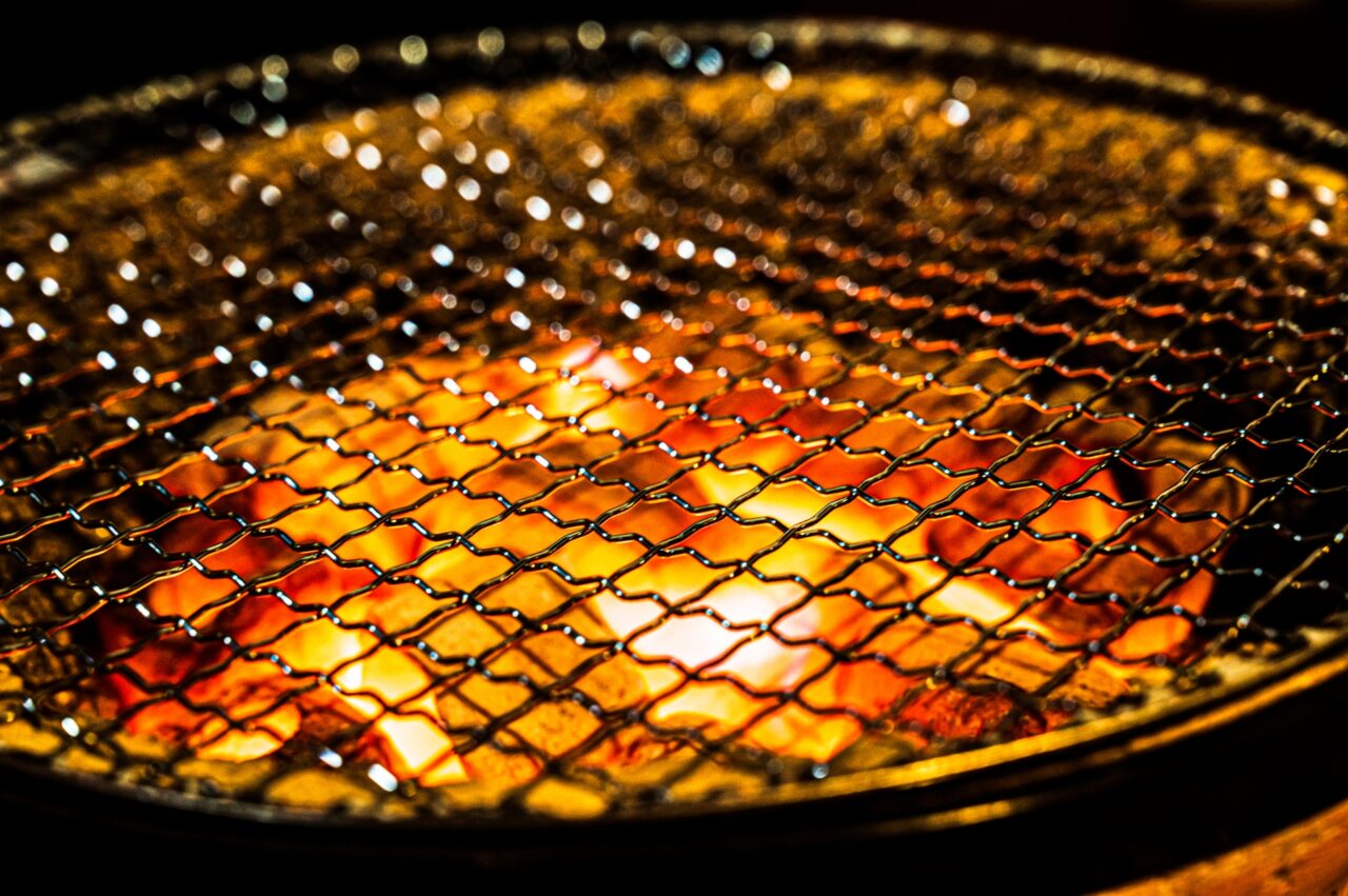 焼き肉の網