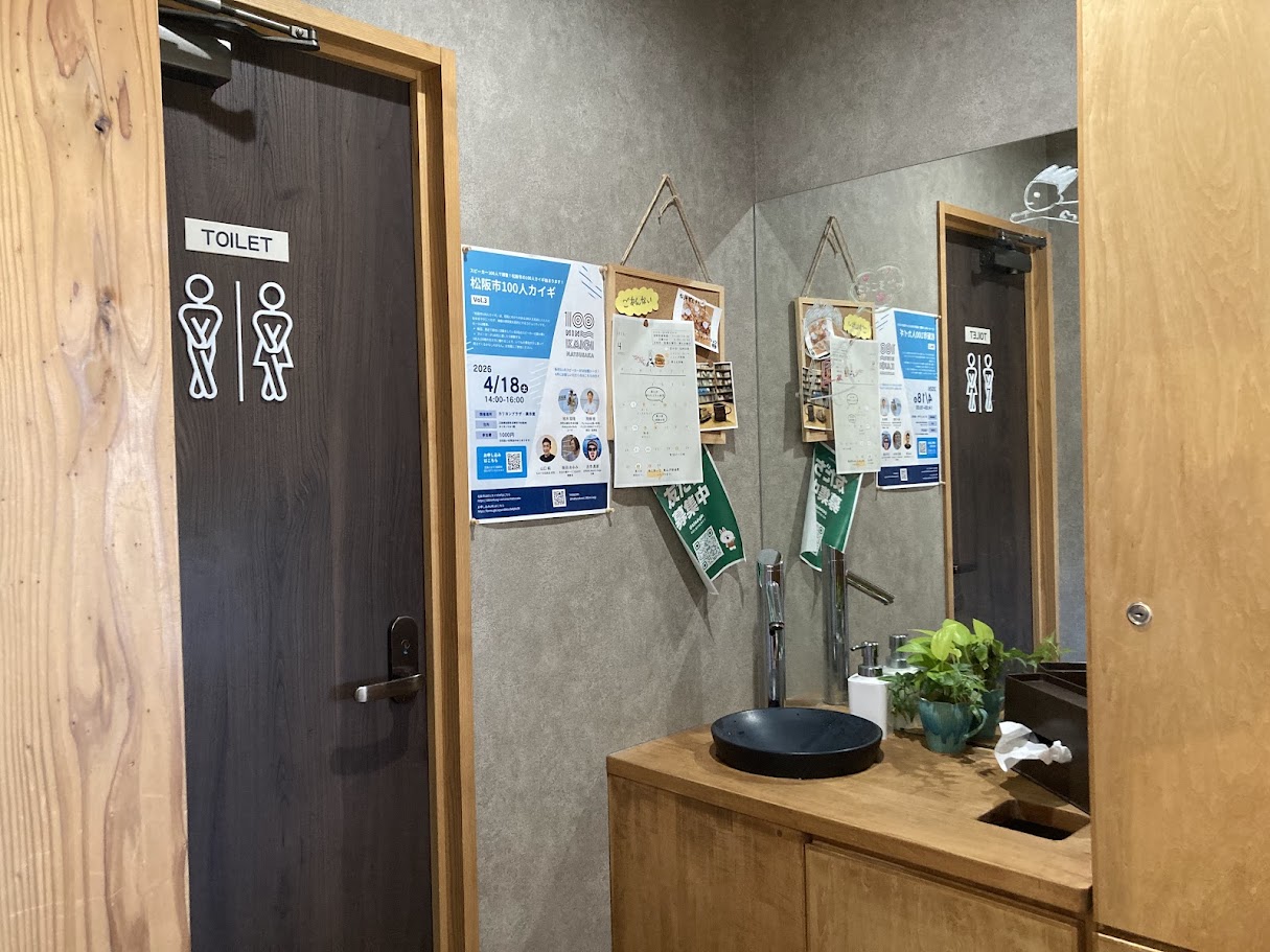 ピースカフェのWC