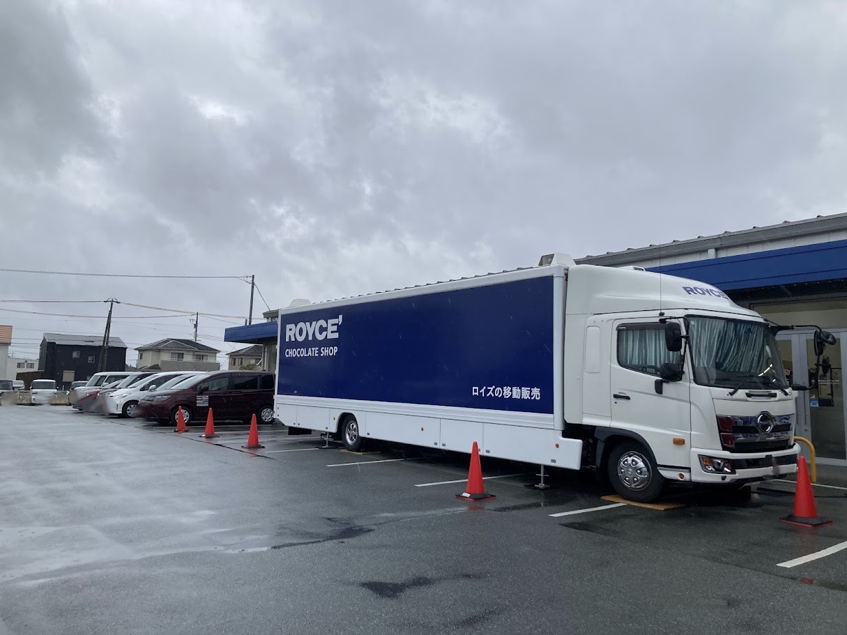 ロイズチョコレートの移動販売2026.04トライアル