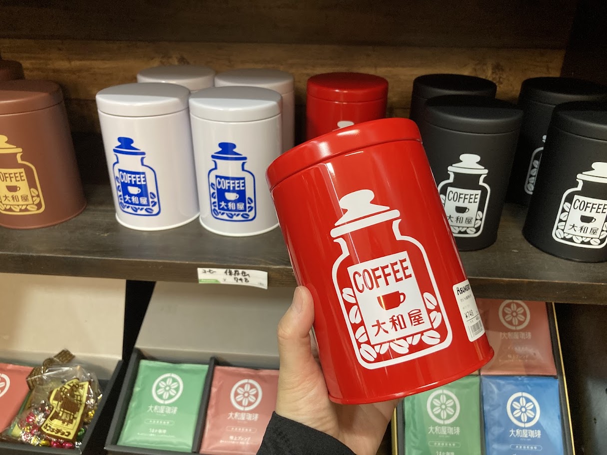 アシュメリーコーヒー缶