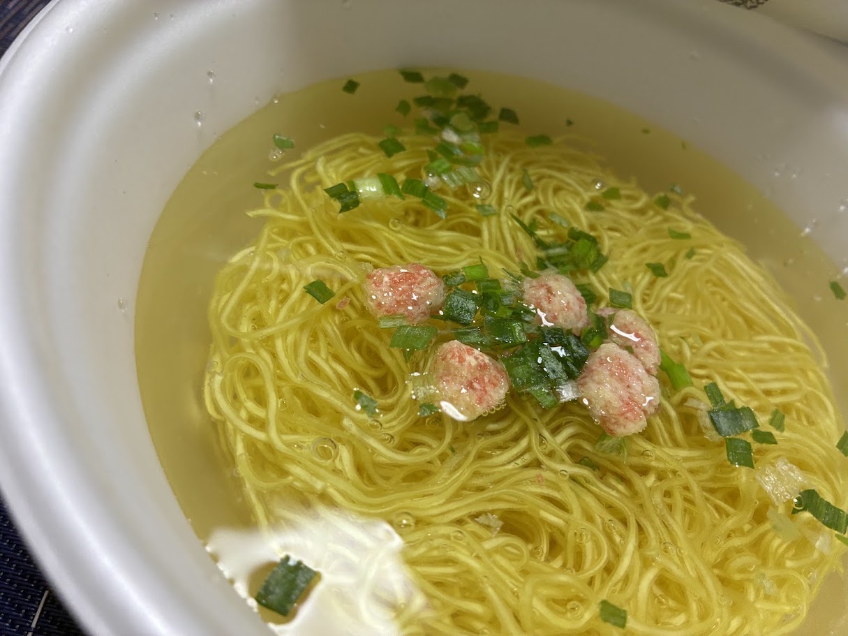 伊勢志摩鯛塩らーめんお湯入れ